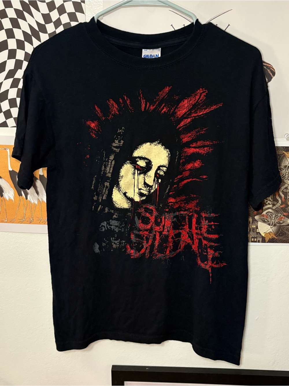 Suicide Silence Graphic Band Tee – Size Small